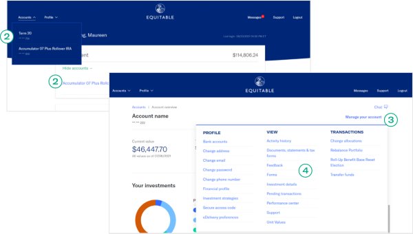 Transaction window screehshot